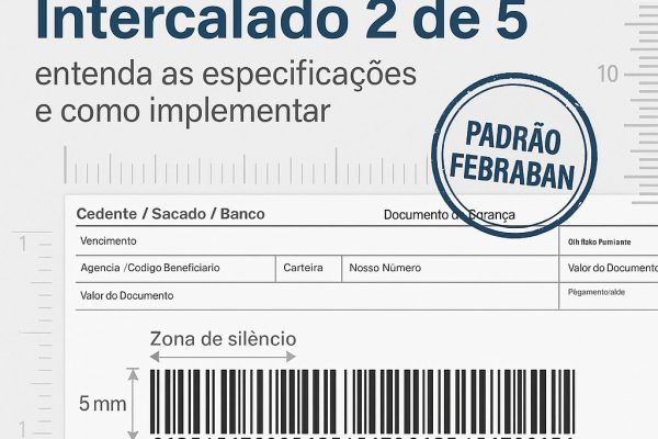 Saiba por que a Febraban exige o uso do código de barras Intercalado 2 de 5 em boletos bancários e como implementar corretamente com fontes homologadas